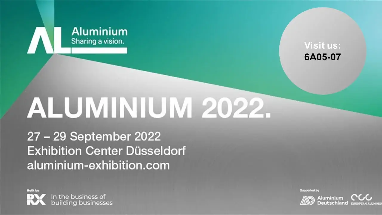 Cometel Recyling·s stand at the ALUMINIUM 2022 fair